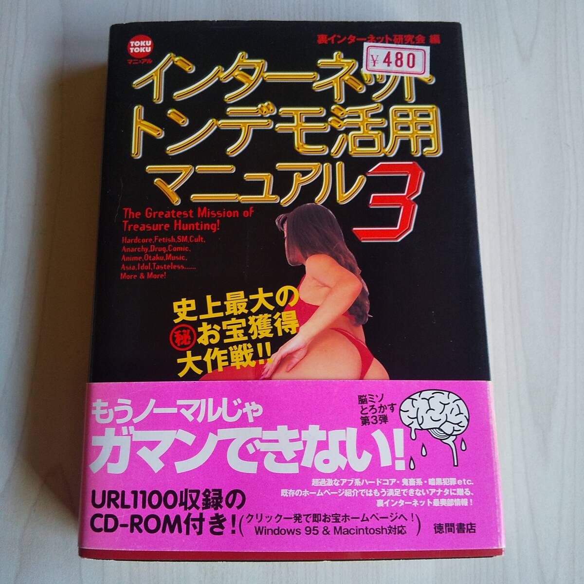 インターネット トンデモ活用マニュアル3 史上最大のお宝獲得大作戦! 初版/裏インターネット研究会/徳間書店拍卖