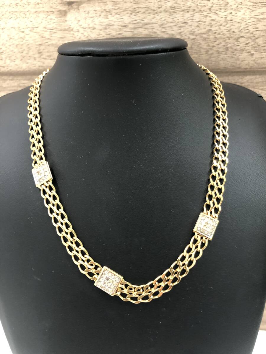 NINA RICCI ニナリッチ ネックレス ゴールドカラー拍卖