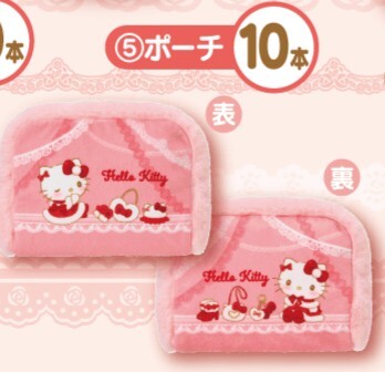 【サンリオ】ハローキティ 当りくじ ウィンター2025 バースデー ふわふわポーチ R711拍卖