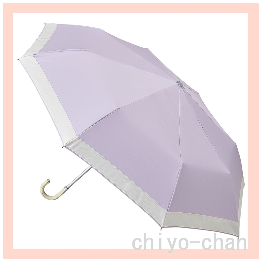 サンブロックラボ 遮夏クール晴雨兼用傘 3段コンパクト ラベンダー 29-791535002拍卖