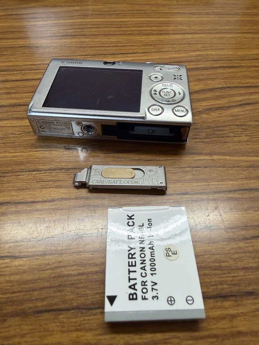 キャノンCANON デジタルカメラ IXY 25IS バッテリー付き 動作品拍卖