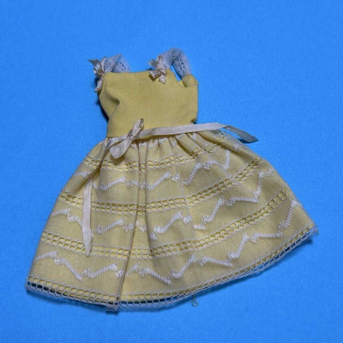 1960年代ヴィンテージバービーの妹スキッパーのドレス(ドール洋服当時物ビンテージレトロ着せ替えドール衣装アウトフィットMATTEL skipper拍卖