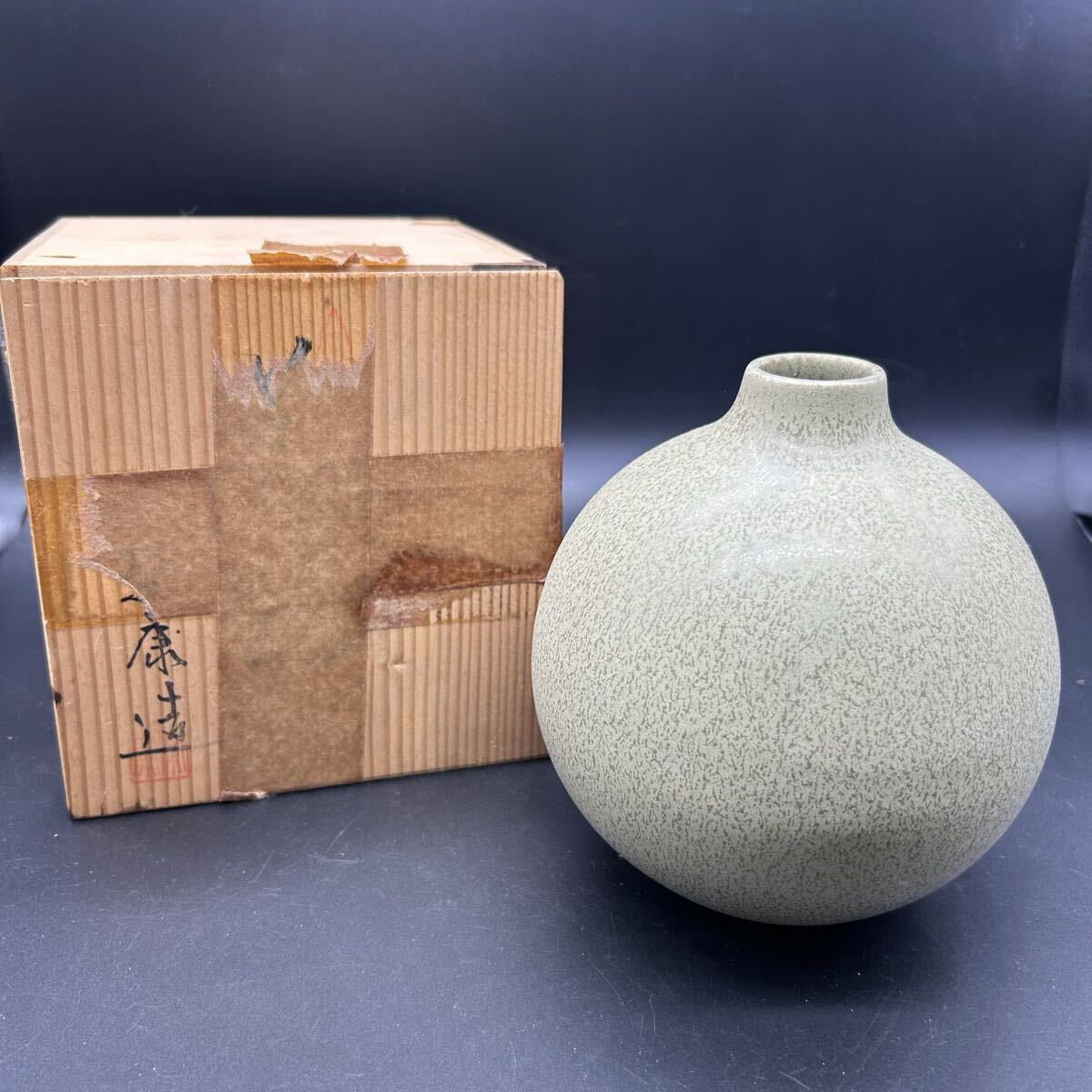 花瓶 花器 花入 花生 壷 壺 陶器 フ11拍卖