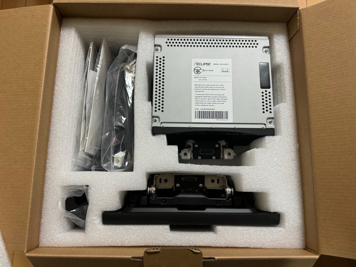 ★ Apple CarPlay対応!2台限定!送料無料!★イクリプス ECLIPSE AVN-HS01F フルセグTV/Bluetooth/DVD/CD 10.1型フローティング カーナビ拍卖