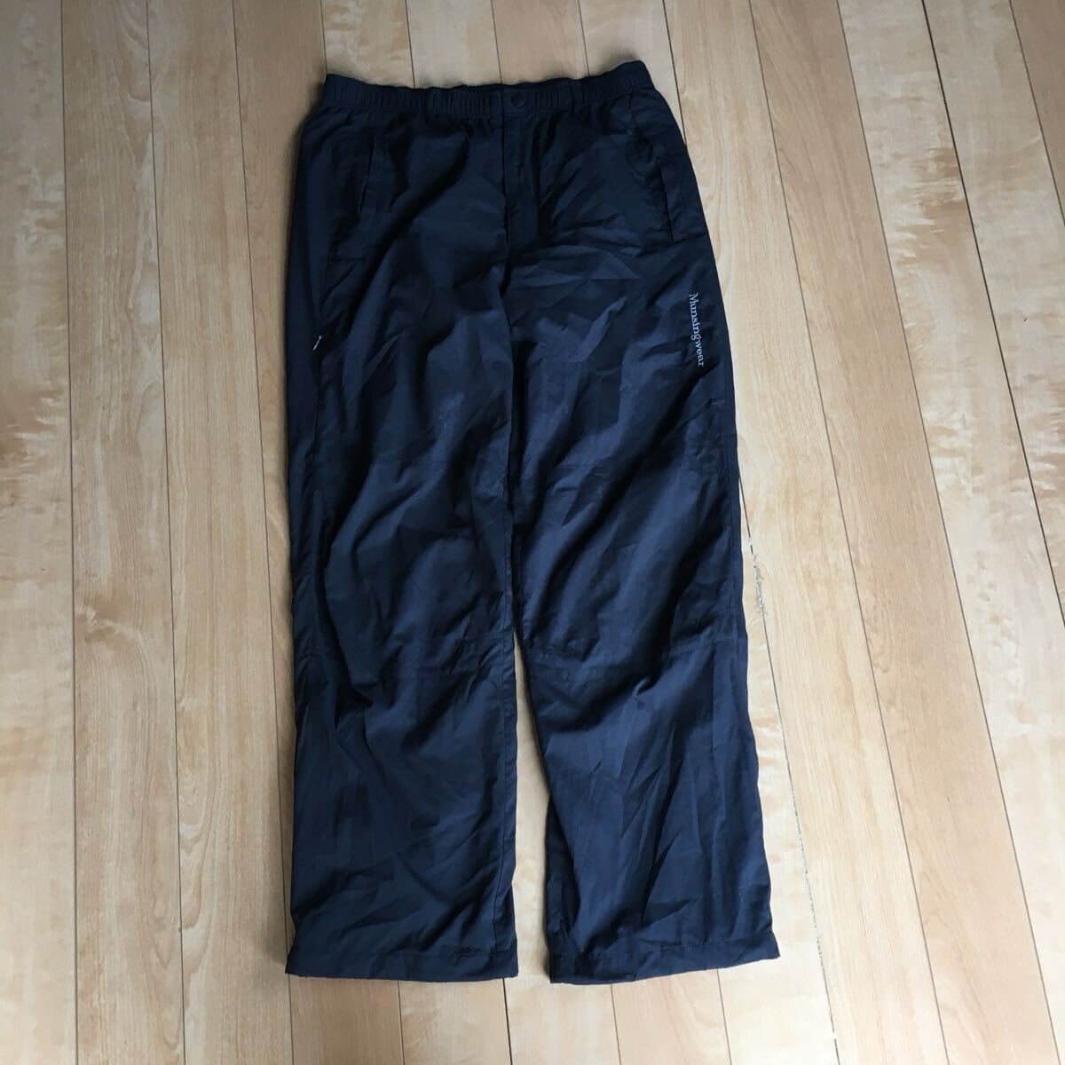 マンシングウェア グランドスラム ゴルフパンツ メンズ M ブラック 285120251026023拍卖