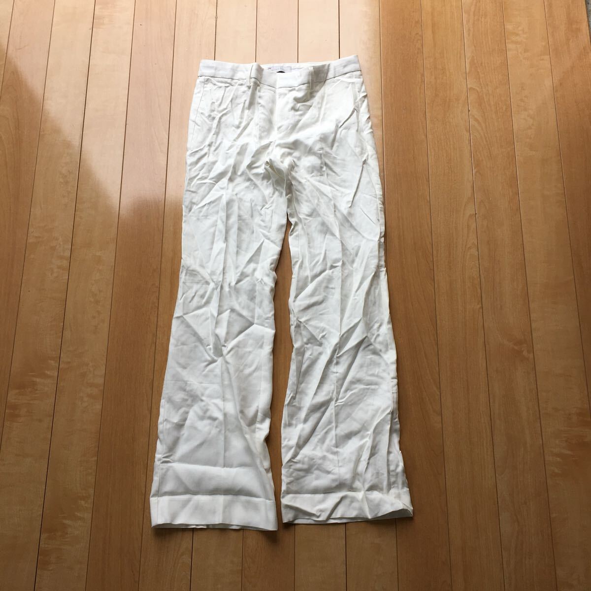 ギャップ パーフェクトトラウザー フレアパンツ レディース 6 ホワイト 285120251026039拍卖