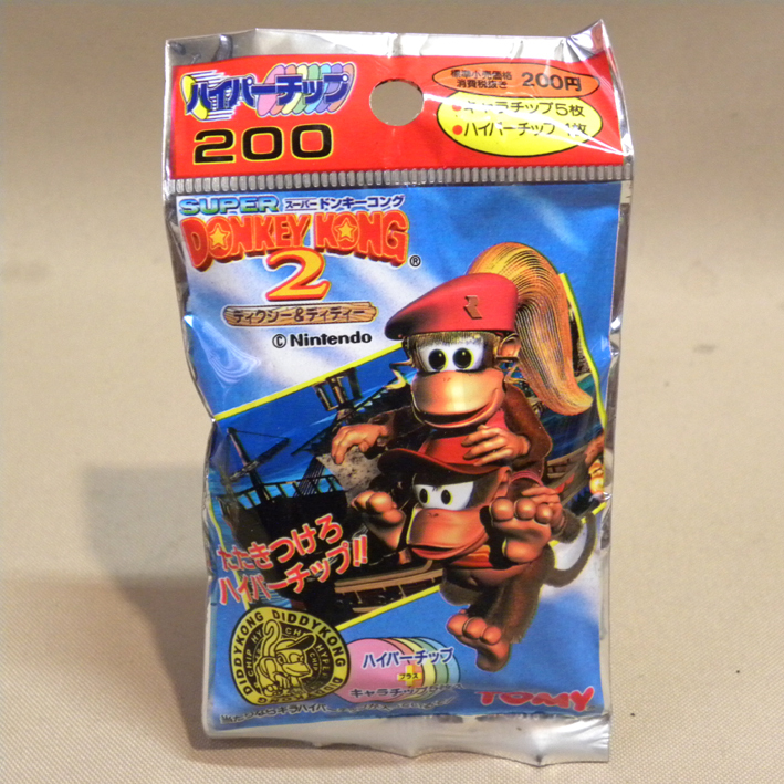 【未開封 新品】1990年代 当時物 トミー スーパードンキーコング2 ハイパーチップ ( 古い 昔の ビンテージ レトロ Nintendo Donkey Kong )拍卖