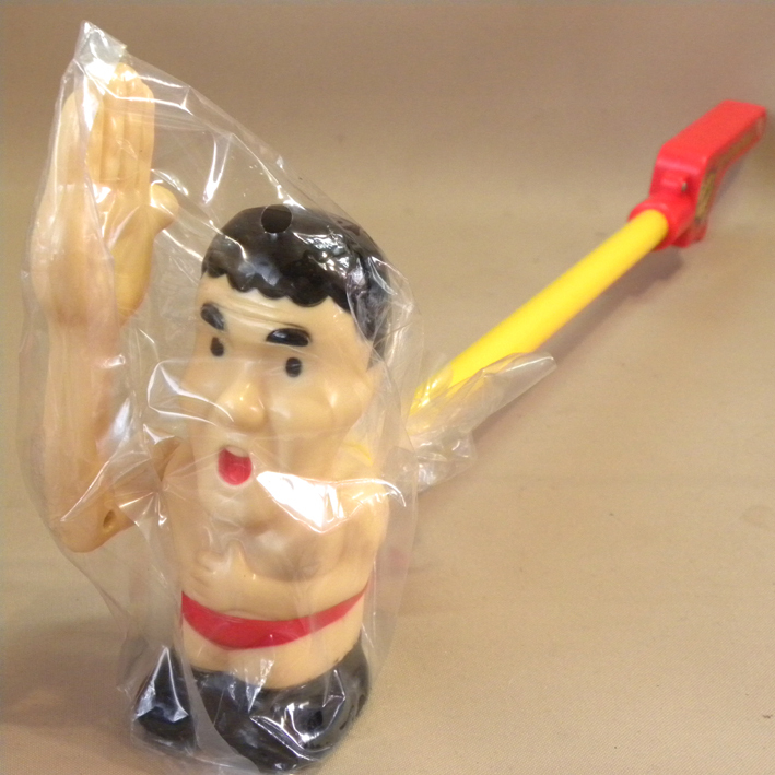 【未使用 新品】1980年代 当時物 野村トーイ ジャイアントチョップ ジャイアント馬場 ( 古い 昔の ビンテージ 昭和レトロ 玩具 プロレス )拍卖