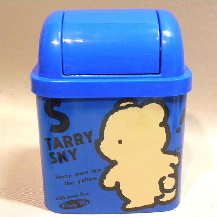 【未使用 新品】1980年代 当時物 SAN-X ピニームー ブリキ ミニダストボックス ( 昔の ビンテージ 昭和レトロ ファンシー グッズ Pinny-Mu拍卖