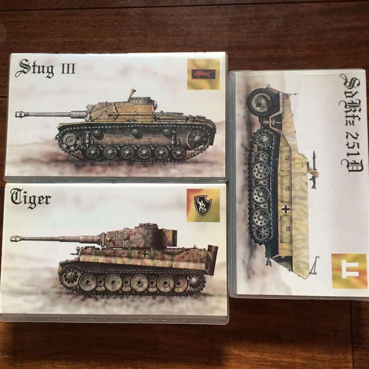 ビデオ3本セット ドイツ戦車 ティーガー III号戦車 ハーフトラック Sd kfz 251 Tiger stug III拍卖