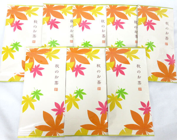 送料300円(税込)■ti008■◎堤園 秋のお茶 国産緑茶 70g 8点【シンオク】拍卖