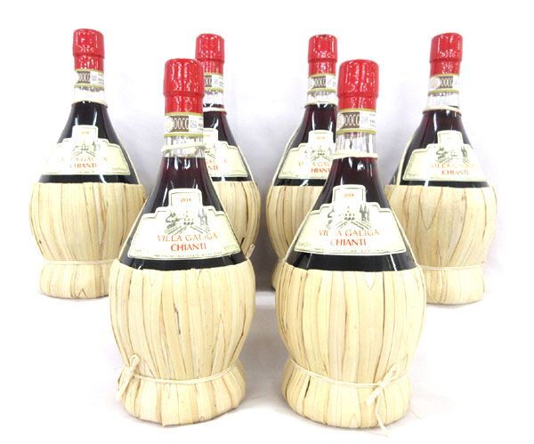 送料300円(税込)■dy044■赤ワイン F.LLI GRATI VILLA GALIGA CHIANTI 2018 750ml 6本【シンオク】拍卖