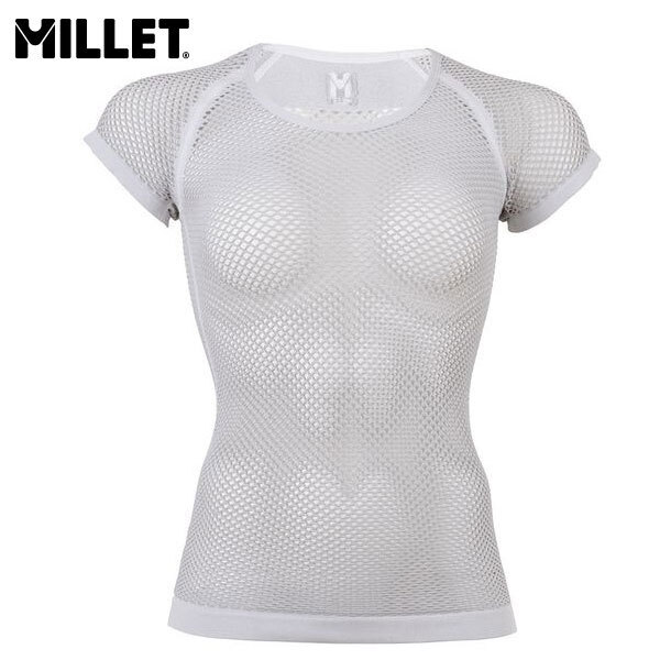 送料300円(税込)■hb358■レディース MILLET ドライナミックメッシュ アンダーウェア(MIV01708) S 5830円相当【シンオク】拍卖