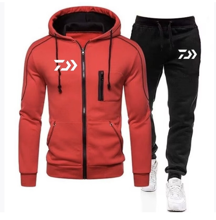 新作 秋冬新作 冬服 釣り服 上下セット アウトドアスポーツウェア 釣りセット 釣り服 レッド拍卖