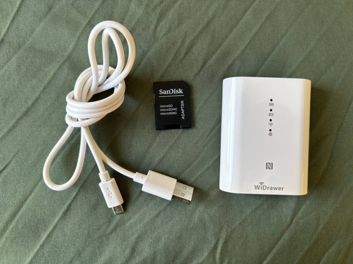 1 Wi-Fi SDカードリーダー REX-SD2D MicroSDアダプタ付拍卖