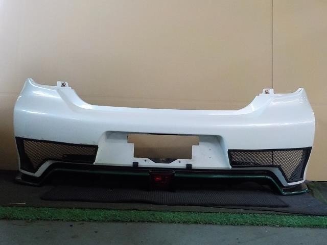 ◆K13 ニスモS リヤバンパー QAB/パールホワイト 加工多数 損傷あり ジャンク【個人宅宛発送不可】◆F-A拍卖