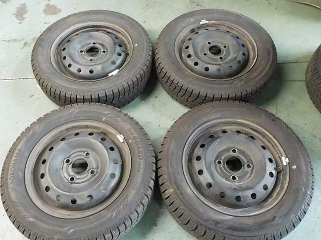 ◆スタッドレス 155/65R13 アイスガードiG60 2024年 ホンダ純正スチール付 4本セット【個人宅宛発送不可】◆L-4-R拍卖