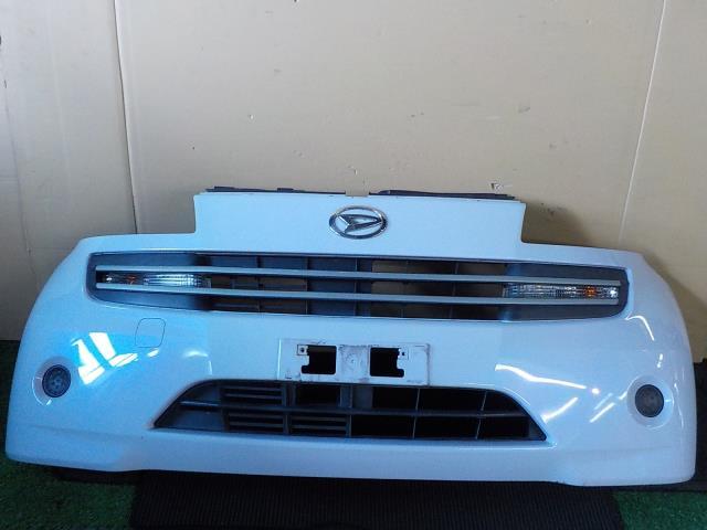 クー M411S フロントバンパーASSY W21/水色 亀裂・損傷あり【個人宅宛発送不可】拍卖