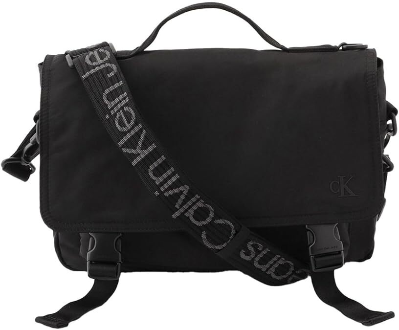 【極美品】(カルバンクライン) CALVIN KLEIN ポケット メッセンジャーバッグ HH3933拍卖