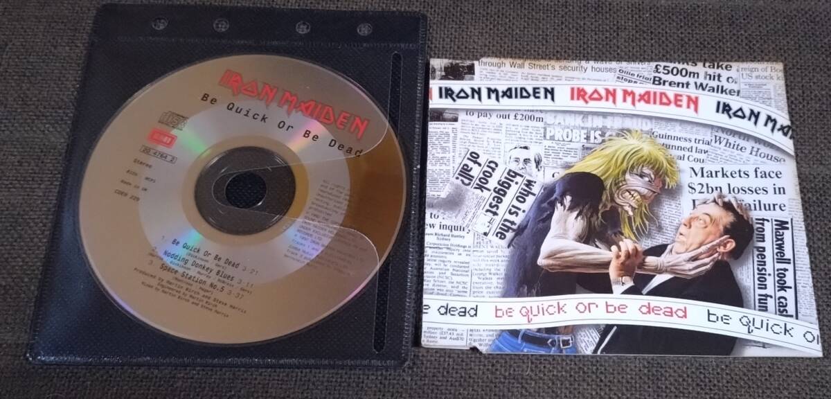 アイアン・メイデン IRON MAIDEN be quick or be dead 【ケースなし】拍卖