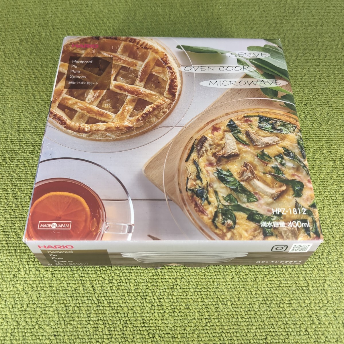 【HARIO】電子レンジ、オーブン 耐熱皿 (美品!)拍卖
