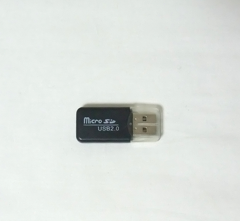 Micro SD用カードリーダー黒色(USB2.0、新品)拍卖