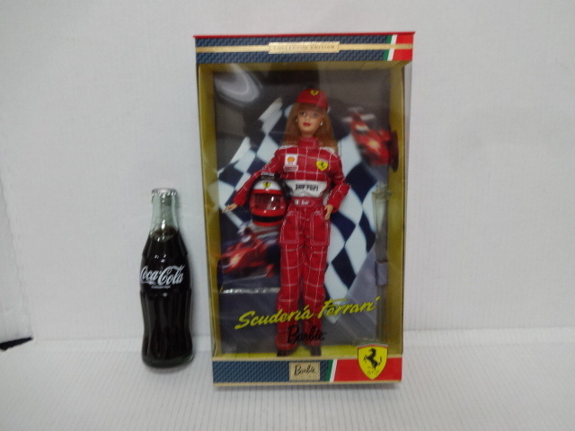 バービー Barbie フェラーリ Ferrari レーサー 2000 Mattel 未開封 未使用品 デッドストック 綺麗です。拍卖