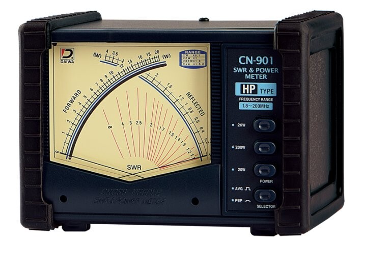CN-901HP ダイワ 1.8~200MHz 20/200/2000W PEP表示付きSWR&パワー計拍卖