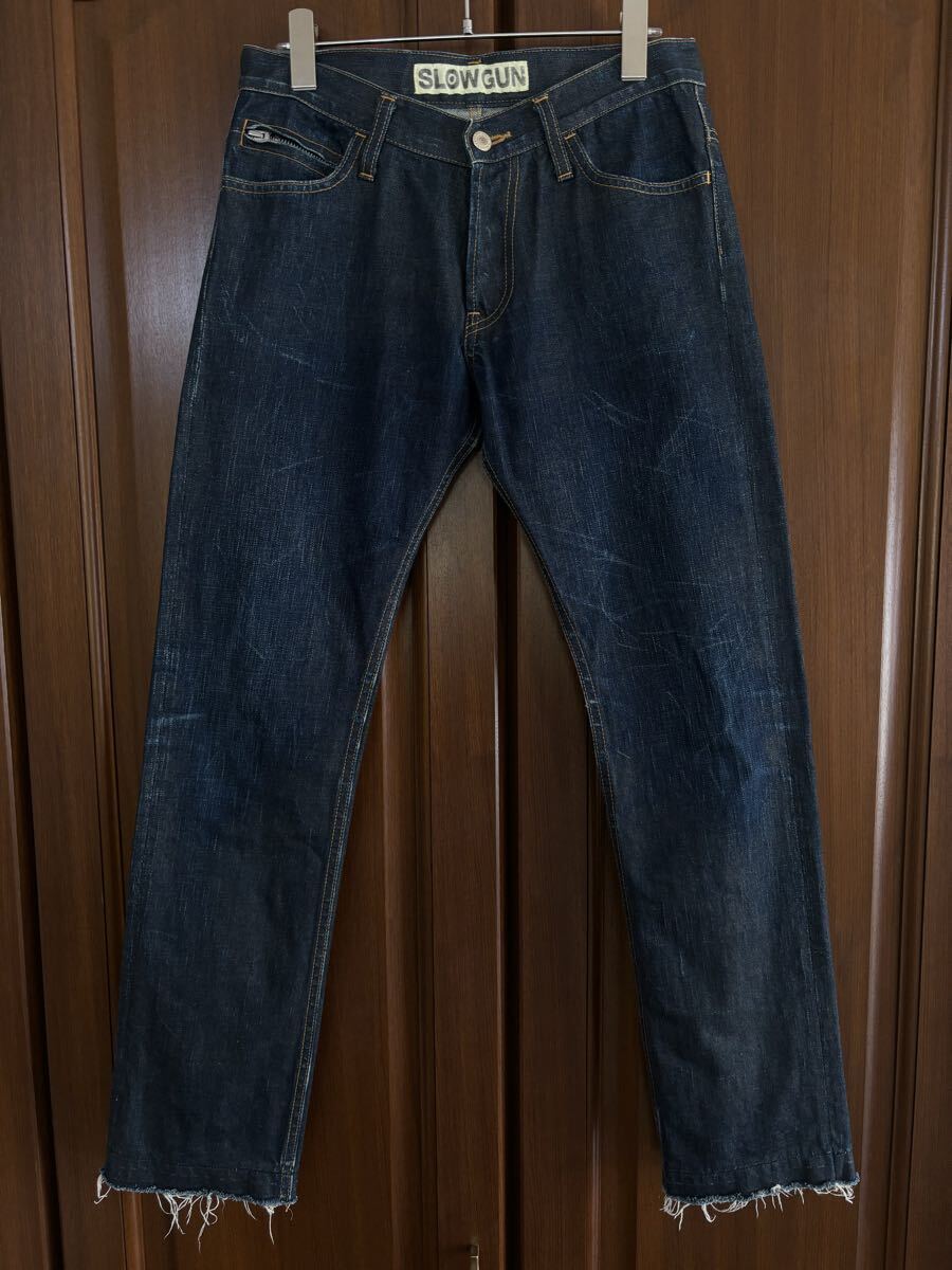 SLOWGUN スロウガン デニム ジーンズ サイズ30 日本製拍卖