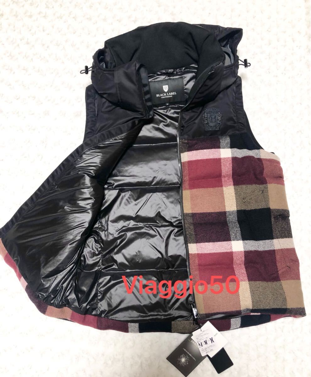 《新品 タグ付》ブラックレーベルクレストブリッジ ダウンベスト拍卖