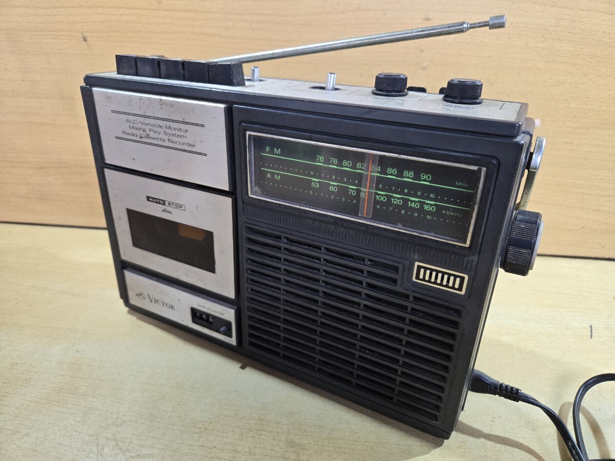 日本ビクター Victor RC-303 昭和レトロ ラジカセ ジャンク品拍卖