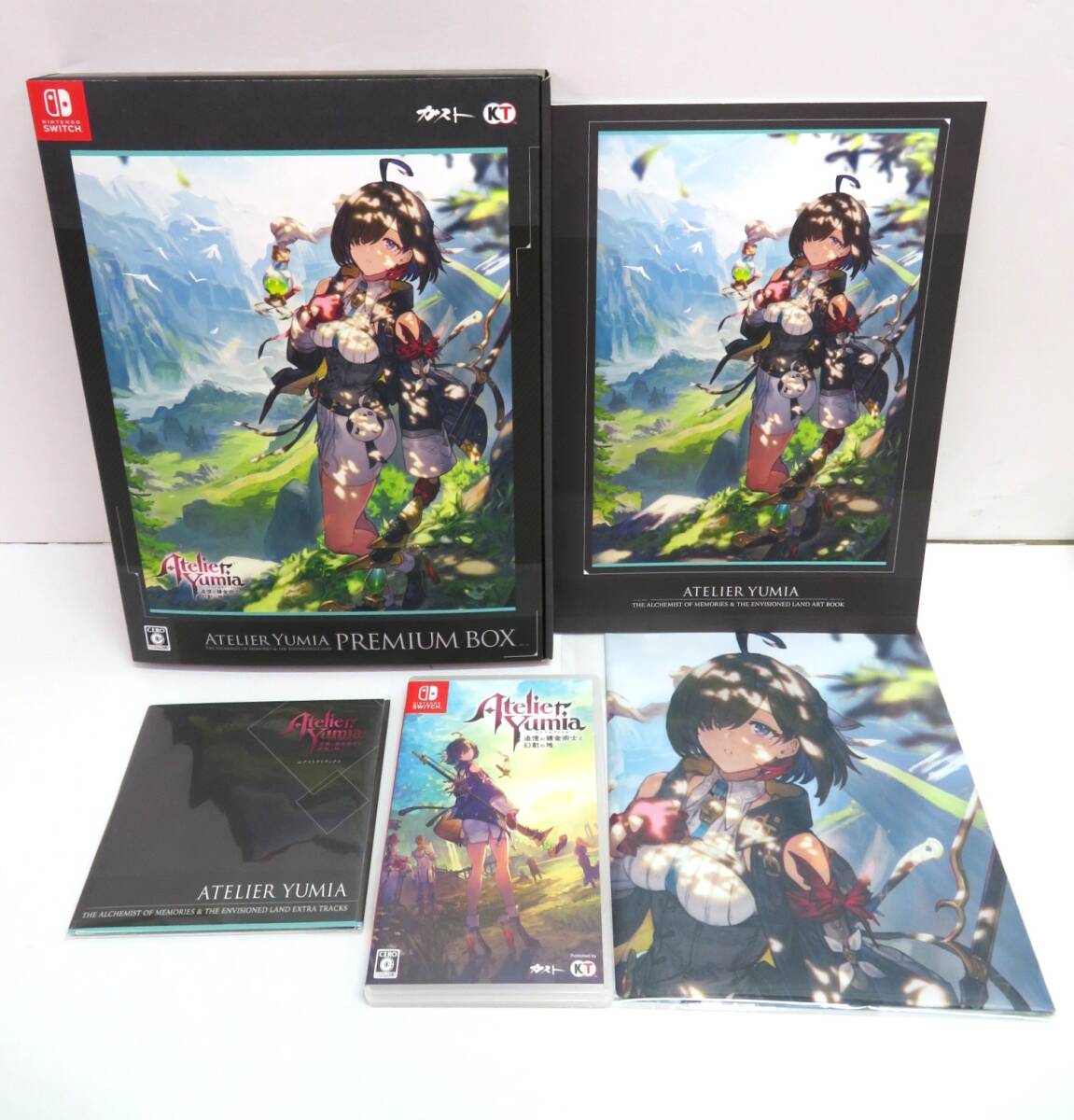 048P336★【中古 美品】【Switch】ユミアのアトリエ ~追憶の錬金術士と幻創の地~ プレミアムボックス拍卖