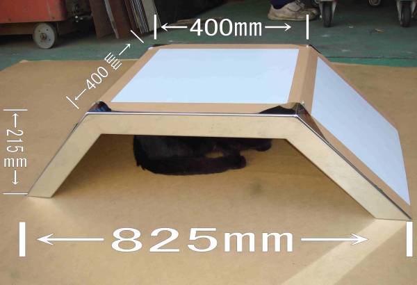 ☆2トン用ステンレスリアフェンダー☆研磨600番★デコトラ★研磨600番にグレードアップしました。拍卖