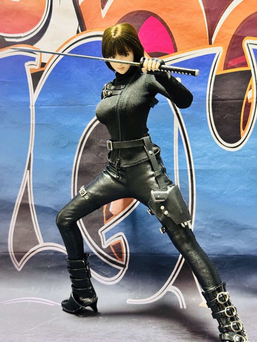 黒バトルスーツ風衣装 セット 1/6サイズ TBLeague ファイセン シームレス フィギア オビツ アゾン ジェニー バービー ドール 服 リカ拍卖