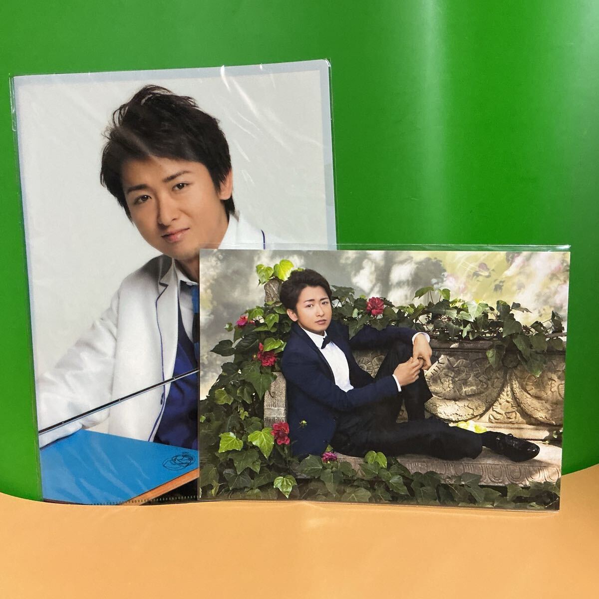 嵐 旅をする展覧会 嵐 アートカード ワクワク学校クリアファイル 大野智拍卖