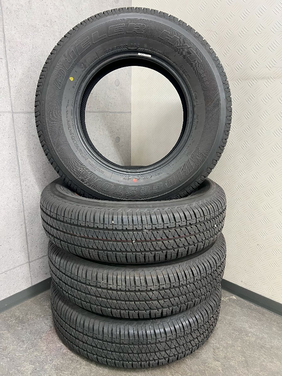タイヤ トレッド新横浜師岡店 中古夏タイヤ 4本 BS デューラーH/T 195/80R15 19年製拍卖