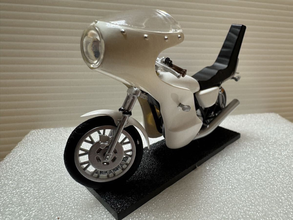 湘南爆走族 KH400(白)バイク 1/24サイズ(中古) 当時物フィギュア拍卖