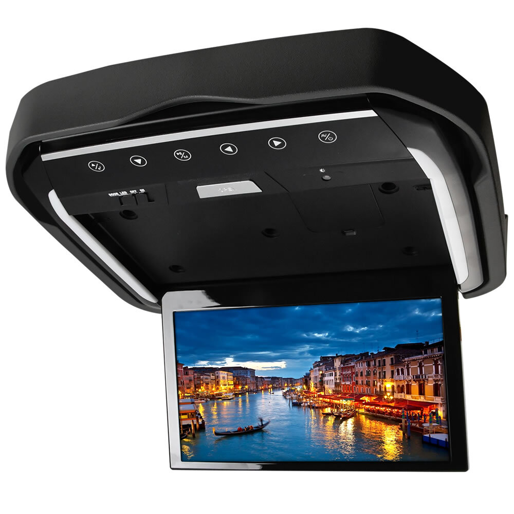 200系 ハイエース ワイド ミドルルーフ フリップダウンモニター + 取付キット ブラック 13.3インチ 日本語説明書付 ダークプライム2拍卖