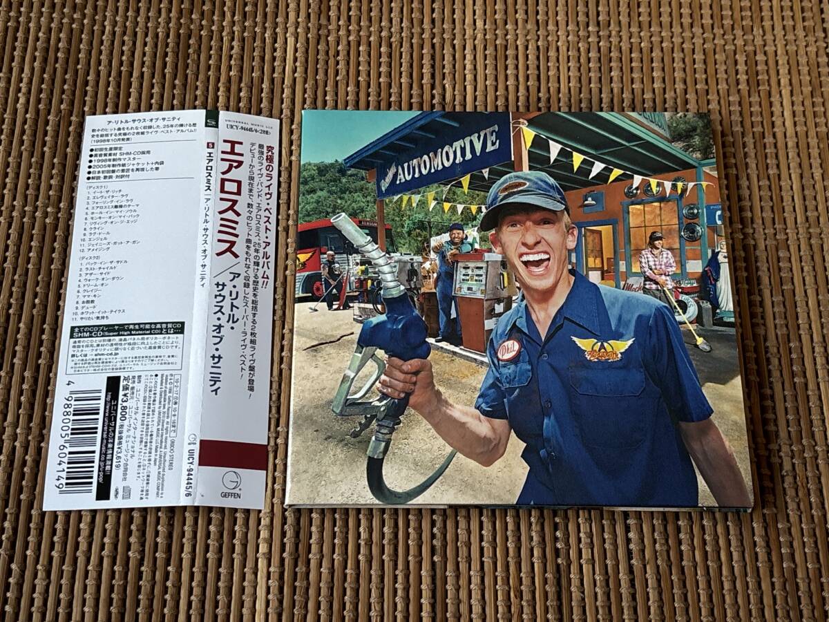 SHM-CD 紙ジャケ 2枚組 エアロスミス/ア・リトル・サウス・オブ・サニディ AEROSMITH 拍卖