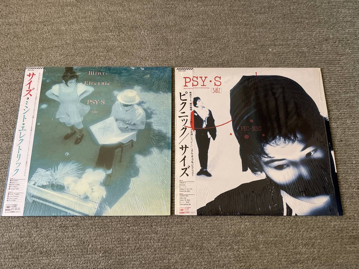 PSY・S MINT-ELECTIC/PIC-NIC LP2枚セット VINYL サイズ ミント・エレクトリック ピクニック 28AH2213 2064 松浦雅也 CHAKA拍卖