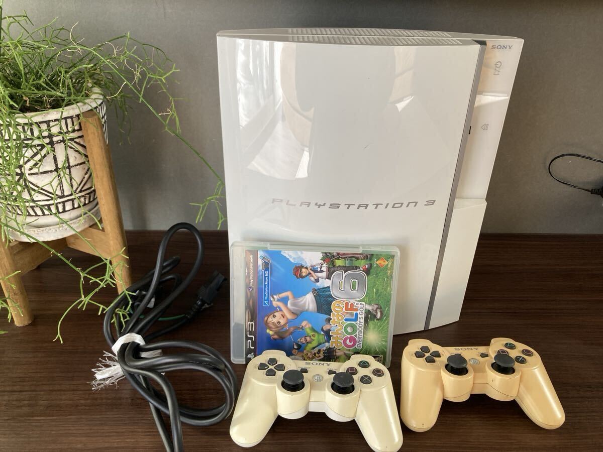 1円 スタート プレイステーション3 PlayStation3 CECHL00 SONY PS3 ソニー ホワイト拍卖