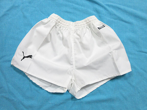 体操服★小学校 中学校★サッカー ショートパンツ★PUMA プーマ★PM-842J★ホワイト×ブラック★140サイズ★未使用②拍卖