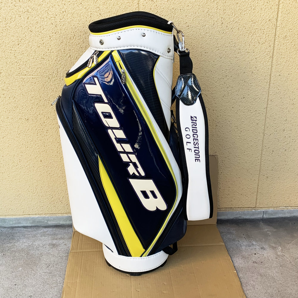 BRIDGESTONE GOLF TOUR B キャディーバッグ ブリヂストン ゴルフ ツアーB TOURB ゴルフバッグ キャディバッグ Caddy Caddie Bag【879拍卖