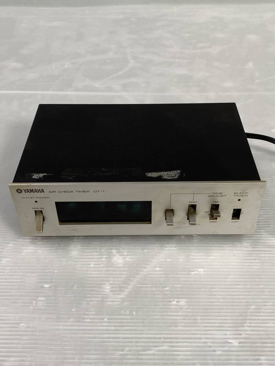 2510-307 通電のみ確認 現状販売 Yamaha DT-1 ヤマハ オーディオタイマー 昭和家電 拍卖