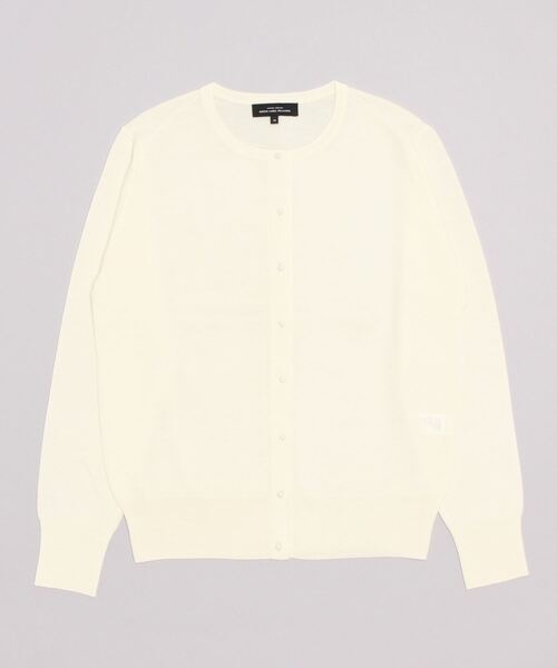 「green label relaxing」 ニットカーディガン 40 ホワイト レディース拍卖