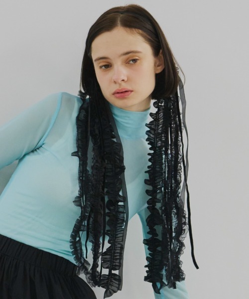 「PERNA」 カチューシャ FREE ブラック レディース拍卖