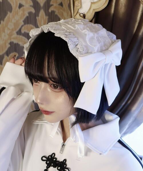 「Whinny」 カチューシャ FREE ホワイト レディース拍卖