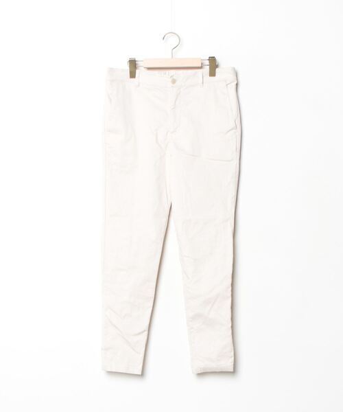 「LANVIN en Bleu」 チノパンツ 50 アイボリー メンズ拍卖