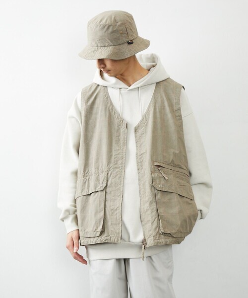 「FREAK'S STORE」 ベスト LARGE ブラウン系その他 メンズ拍卖