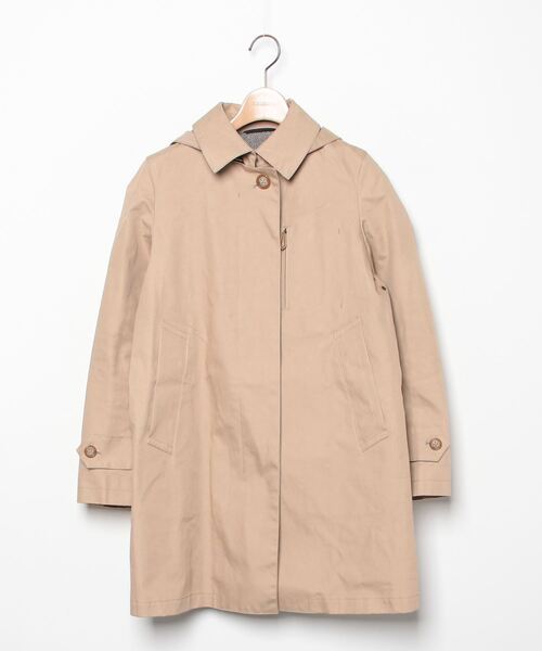 「MACKINTOSH PHILOSOPHY」 ステンカラーコート 36 ベージュ レディース拍卖